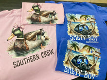 Load image into Gallery viewer, Youth Southern Crew Salty Boy Tee
