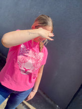 Load image into Gallery viewer, Hot Pink Cheetah Tee
