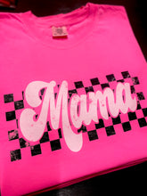 Load image into Gallery viewer, Checkered Mama Tee
