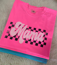 Load image into Gallery viewer, Checkered Mama Tee
