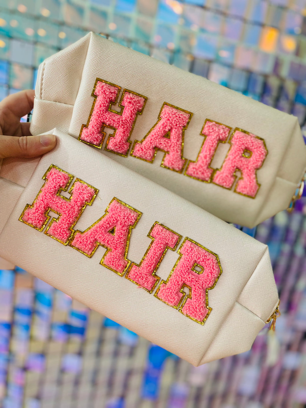 Skin Face and Hair Zipper Bags