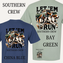 Load image into Gallery viewer, Southern Crew Let &#39;Em Run Tee
