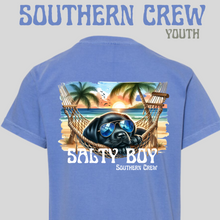 Load image into Gallery viewer, Youth Southern Crew Salty Boy Tee
