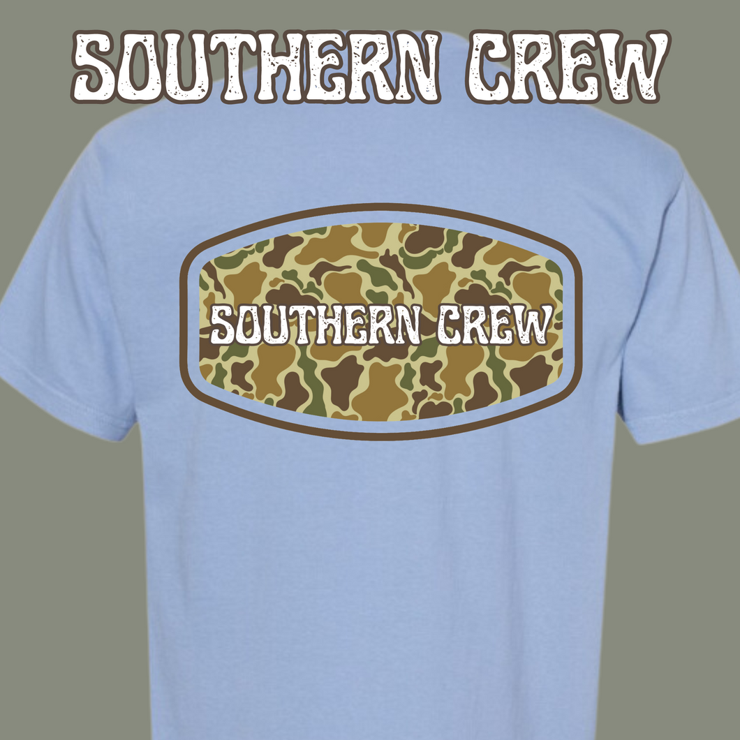 Southern Crew Camo Logo Tee