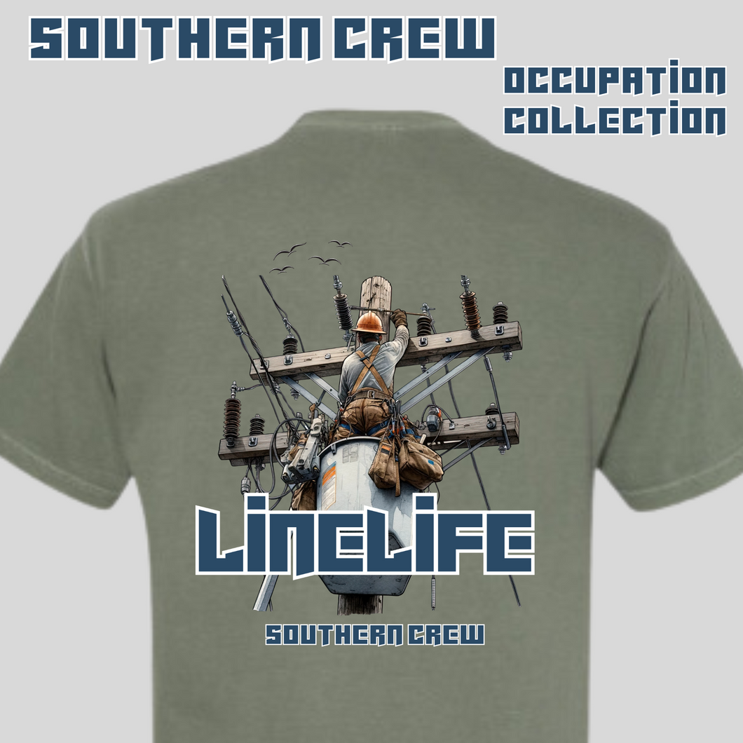 Line Life Southern Crew Tee