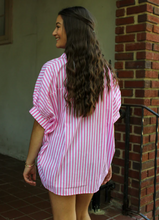 Load image into Gallery viewer, Pink Striped Blouse
